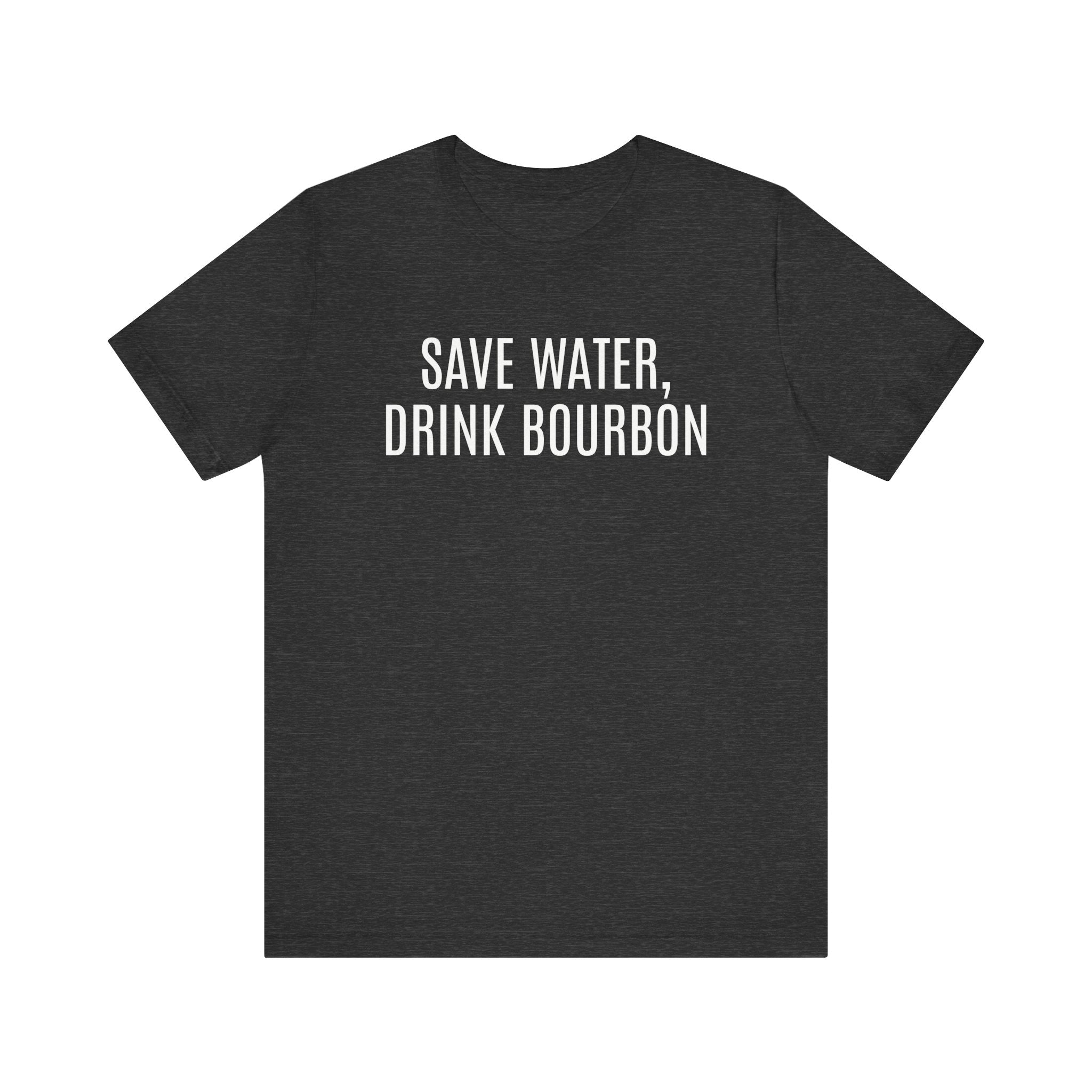 Boss Molly Save Water, Drink Bourbon Tee - Unisex Short Sleeve Shirt for Fall, Gift for Whiskey Lovers, Autumn Apparel