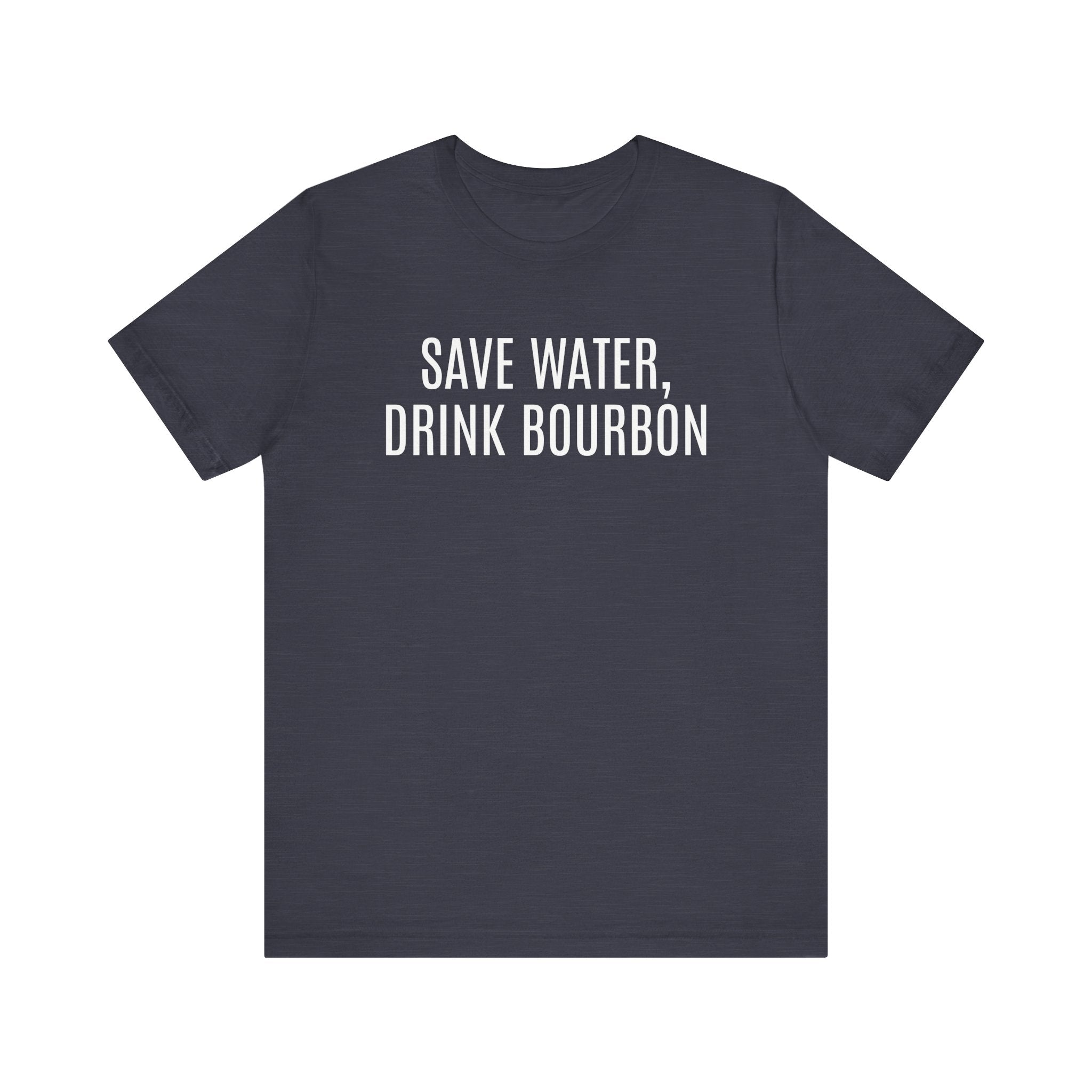 Boss Molly Save Water, Drink Bourbon Tee - Unisex Short Sleeve Shirt for Fall, Gift for Whiskey Lovers, Autumn Apparel