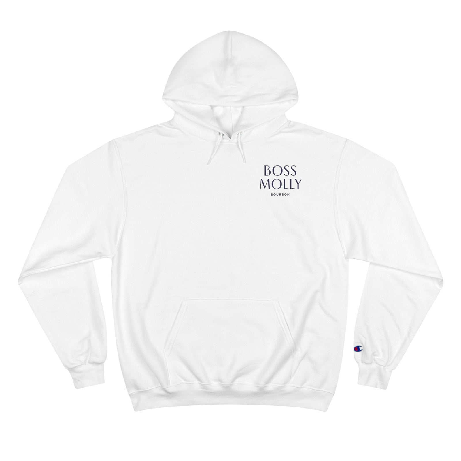 Champion Hoodie Logo Over Heart