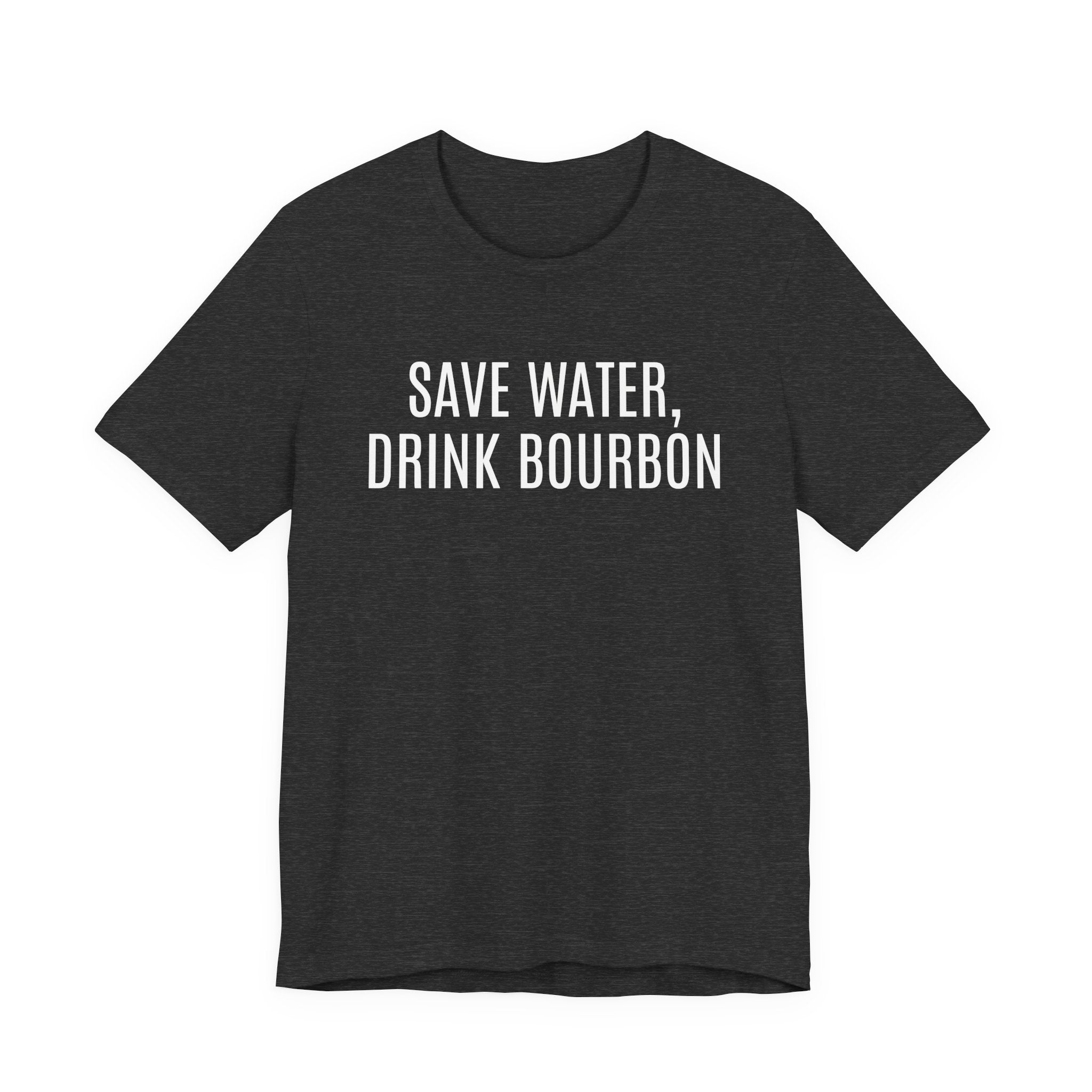 Boss Molly Save Water, Drink Bourbon Tee - Unisex Short Sleeve Shirt for Fall, Gift for Whiskey Lovers, Autumn Apparel