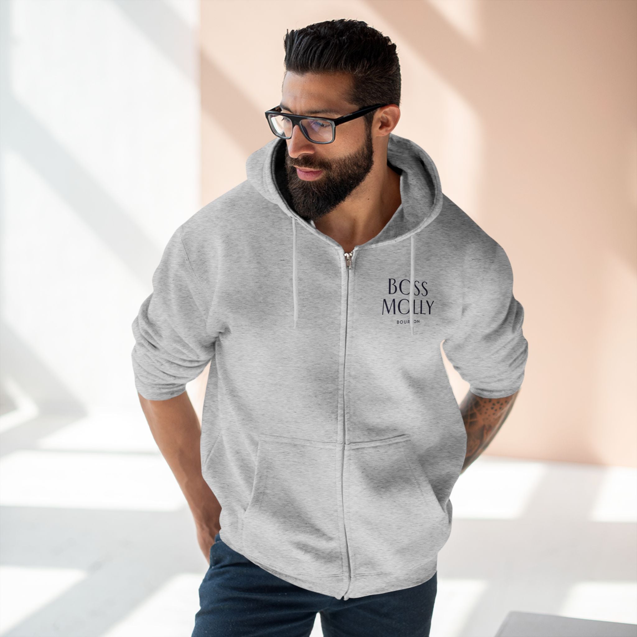 The Full Zip Hoodie - Lane Seven