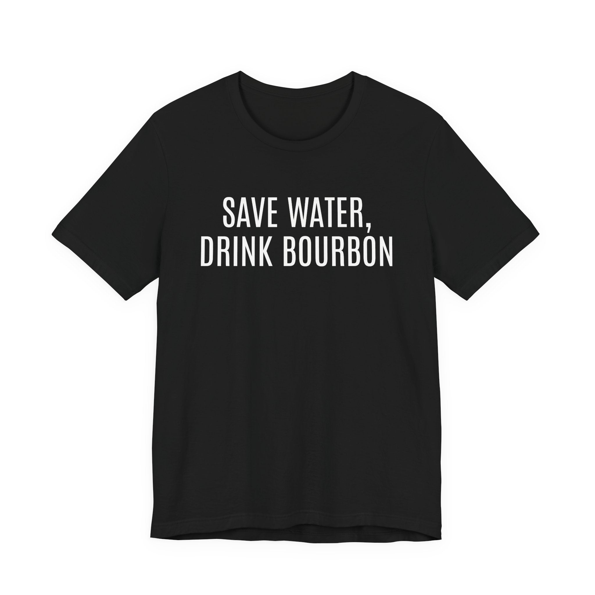 Boss Molly Save Water, Drink Bourbon Tee - Unisex Short Sleeve Shirt for Fall, Gift for Whiskey Lovers, Autumn Apparel