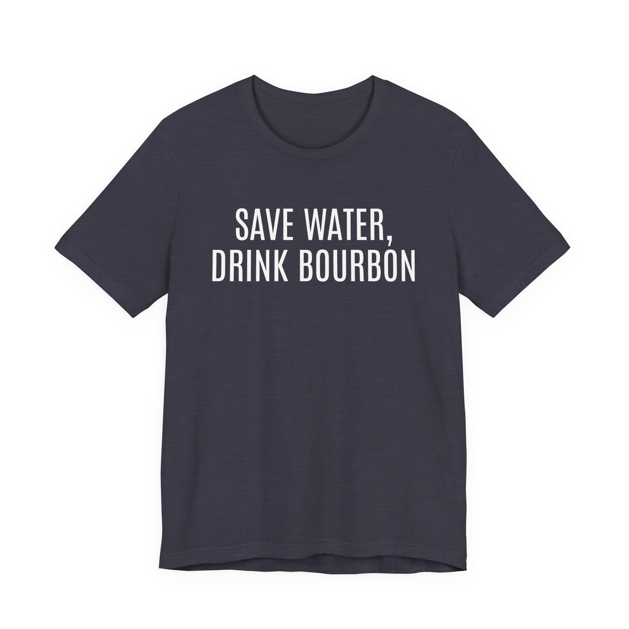 Boss Molly Save Water, Drink Bourbon Tee - Unisex Short Sleeve Shirt for Fall, Gift for Whiskey Lovers, Autumn Apparel