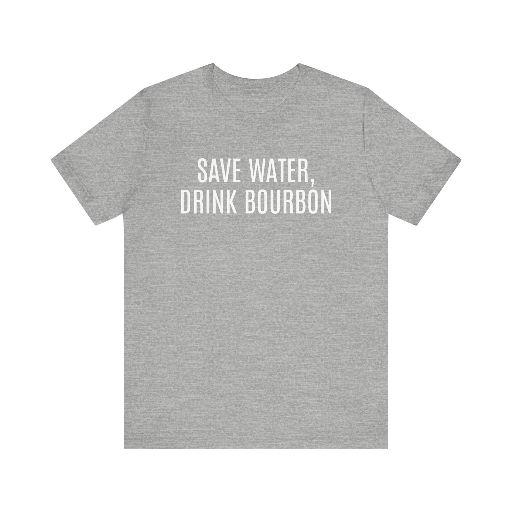 Boss Molly Save Water, Drink Bourbon Tee - Unisex Short Sleeve Shirt for Fall, Gift for Whiskey Lovers, Autumn Apparel
